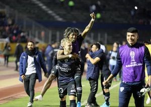 Independiente del Valle festejó bailando salsa choque su pasó a la final de la Sudamericana