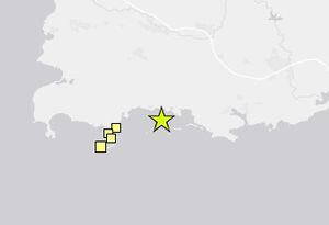 Registran otro temblor de magnitud 3.95 en el sur