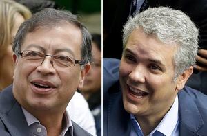 Dos candidatos radicalmente opuestos se disputan la presidencia de Colombia