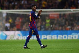 Sin Messi, con Ansu Fati desatado y con Vidal en el final: Barcelona arrolló a Valencia