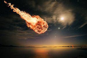 Nos salvamos por 26 kilómetros: revelan el primer video de la impresionante bola de fuego que explotó sobre el mar de Bering
