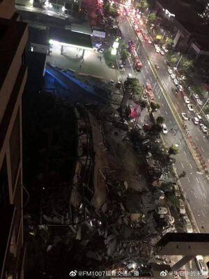 Hotel para cuarentena de infectados con Covid-19 en China se derrumbó