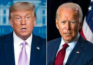 Biden aventaja a Trump en tres estados claves en la elección