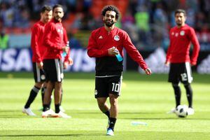 Cumpleaños no feliz: Salah no se recuperó del encontrón con Ramos y quedó fuera del debut de Egipto