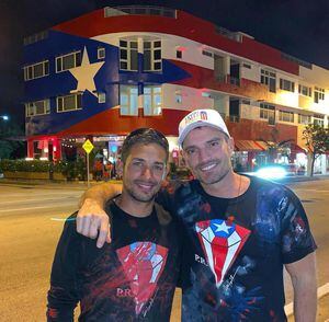 Se queda mural de bandera de Puerto Rico en restaurante de Julián Gil