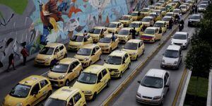 ¡Atención! Se levanta el pico y placa para taxis en Bogotá por el paro de transportes