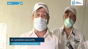 VIDEO. Giammattei confirma dos nuevos casos de coronavirus; también 5 recuperados