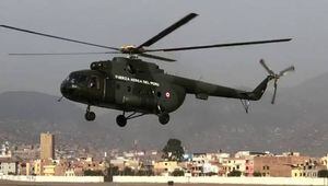 Helicóptero peruano desaparece cerca a frontera con Ecuador