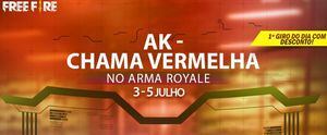 AK Chama Vermellha: Garena Free Fire ganha super novidade no arma royale