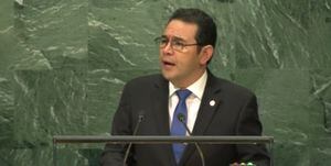 Antes de ser señalado, Morales elogió eficiencia de CICIG en asamblea de ONU de 2016