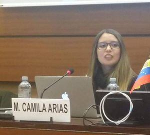 Joven colombiana que defendió ante la ONU la paz fue intimidada por un funcionario de Gobierno