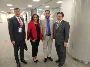 Presidente Morales y primera dama viajan a Japón