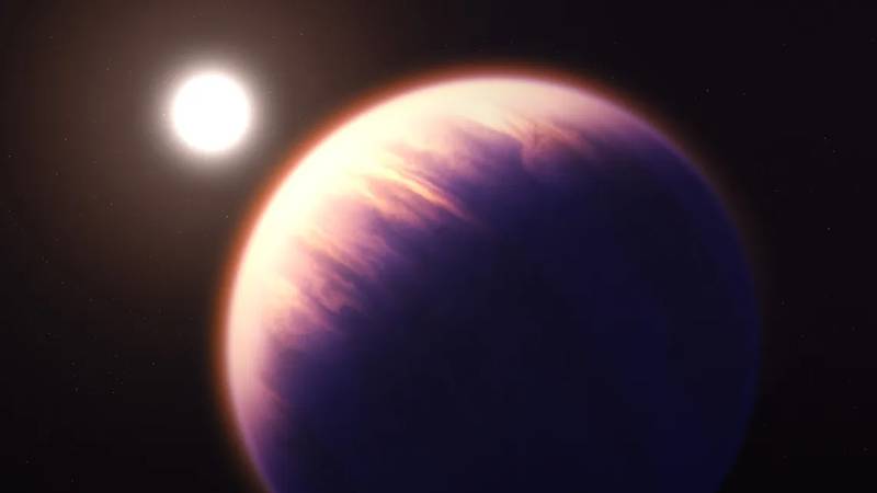 Al descubierto huella química de exoplaneta Saturno caliente.