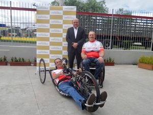 Patricio Holguín: Es un honor representar a Ecuador en el mundial de paraciclismo