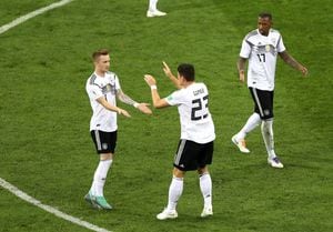 Alemania logró un milagro ante Suecia y se salvó de una bochornosa eliminación en Rusia 2018