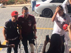 Octavio Rivero llegó a Coquimbo para continuar su recuperación con Colo Colo