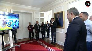 La mega embarrada de Duque en el recibimiento a Cristo José