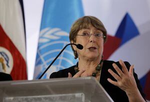 Bachelet: "Nadie tiene dudas que estoy por el Apruebo y también por la convención constitucional"