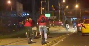 Estudiante fue acribillado por delincuentes que le robaron su bicicleta en la ciclovía nocturna en Bogotá