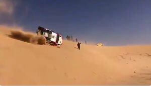 Igual siguió corriendo: El tremendo accidente que sufrió Fernando Alonso en el Rally Dakar 2020