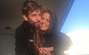 Las fotos de Shakira y Piqué derrochando amor en plena fiesta