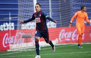 Fabián Orellana anotó en dolorosa caída del Eibar ante Valladolid en la Liga española