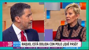 "Qué desagradable": Raquel Argandoña protagonizó incómodo momento con Polo Ramírez en "Bienvenidos"