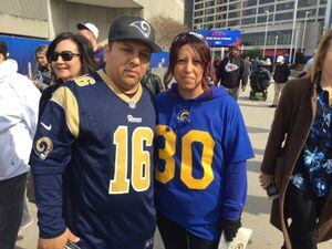 Desde Atlanta: A dos días del Super Bowl, ¿dónde están los fanáticos de los Rams de Los Ángeles?
