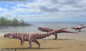 Paleontólogos descubrieron una especie de cocodrilo que llegó a caminar sobre dos patas hace 120 millones de años