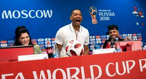 Will Smith sorprendió en el Mundial y reconoció su amor por Cristiano
