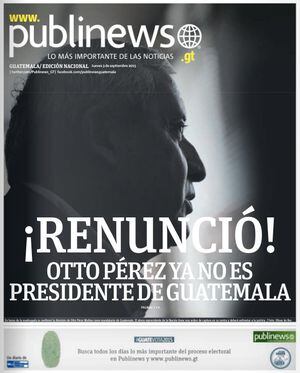 A tres años de la renuncia de Otto Pérez, presionado por una orden de captura