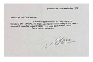 Leopoldo Luque falsificó la firma de Diego Maradona, ¿cuál fue la razón?