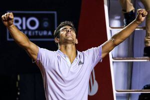 Cristian Garin se proclamó campeón de Indian Wells ante Novak Djokovic... en su versión online