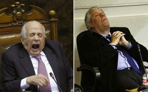 Durmiendo, bostezando y comiendo: así fueron las 16 horas en donde los senadores despenalizaron el aborto