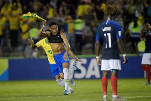 Brasil protagonizó una tremenda remontada ante Francia y avanzó a la final del Mundial Sub 17