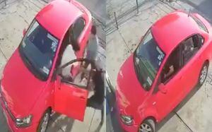 Presuntos ladrones roban auto y se estrellan al escapar