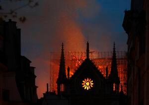 Comienzan a llegar primeros materiales para levantar a Notre Dame