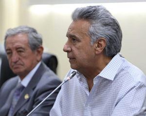 Lenín Moreno: “No he pensado renunciar a la Presidencia, por qué, si he tomado las medidas más adecuadas”