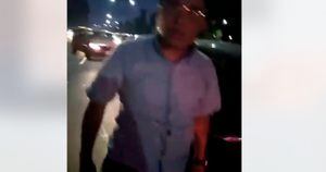 VIDEO. Agrede a agente de PMT, intenta huir y fue detenido tras persecución