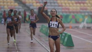 Colombia inaugura medallero del sudamericano de atletismo en Lima