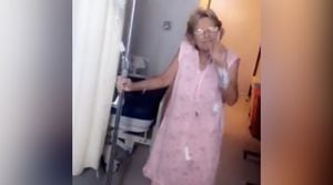 Abuela "rompe" el internet con su meneo de caderas al ritmo de reguetón