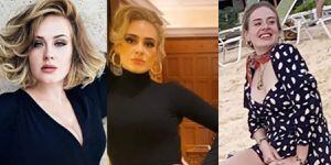 Adele reaparece en leggins y luce irreconocible con nuevo look