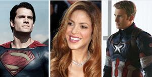 En medio de la polémica, Shakira comienza a seguir a Chris Evans y Henry Cavill en Instagram