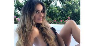 ¡Topless! Catherine Siachoque posó desnuda en redes y se justificó con consejo de su mamá