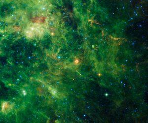 Impressionante imagem do espaço captada pelo telescópio WISE da NASA