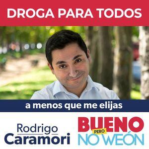 "Droga para todos": La polémica campaña del aspirante a alcalde de Conchalí