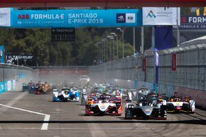 Emociones de la Fórmula E se tomaron Santiago de Chile