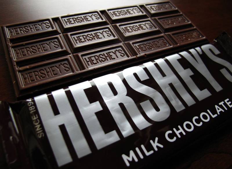 Barra de chocolate de Hershey - REUTERS/Mike Blake