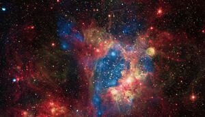 Observatório da NASA registra gigantesco aglomerado estelar