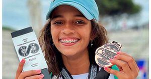 Skate: Rayssa Leal, de 13 anos, fatura bronze no Mundial de Street